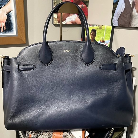 Coach Handbags - Coach Empire 40 in Navy